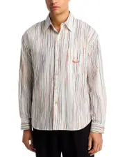 Ps Paul Smith Long Sleeve Button Front Shirt