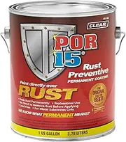 POR-15 45101 Clear Rust Preventive Coating - 1 gal