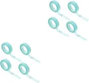 FOYTOKI 2sets Double Sided Hair Extension Tape Roll Tape for Hair Extensions Wig Set 4rolls*2