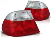 Red White Rear Ligth/ Taillamps fits BMW E46 99-03 COUPE
