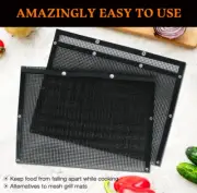 Extra Large BBQ Mesh Grilling Bag, Non-Stick, Reusable