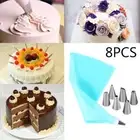 Decorating Cupcake Ice Cream Tool Pastry Bag Baking Mold Icing Piping Nozzles