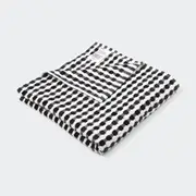 Monochrome Popcorn Bath Towel