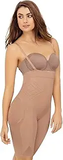 [Leonisa] Women's Seamless High Waist Shapewear with Thigh Compression