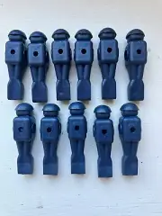 Dynamo Blue Foosball Men Players - Set of 11 New Old Stock