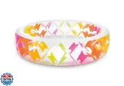 INTEX 56494EP Swim Center Inflatable Pinwheel Swimming Pool, 90" x 22", for A