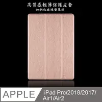 在飛比找PChome24h購物優惠-【LS04輕薄三折款】高質感9.7吋iPad平板保護皮套(加