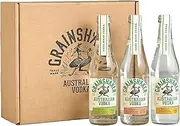 Grainshaker | Australian Vodka | Taster Pack | WHEAT, CORN & RYE | 3 x 330ml, 990 ml (Pack Of 3)