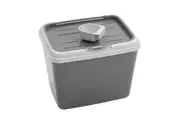 Paws & Claw 52.5x43cm 60L W Scoop Pet Dry Food Storer Bin Storage Container Grey
