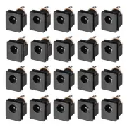 DC-015 5.5mmx2.1mm DC Power Jack Socket 3 Pin Female Panel Mount Connector 20pcs