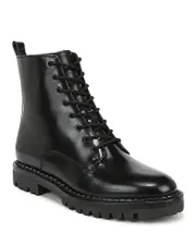 Vince Women's Cabria Lace Up Lug Sole Boots