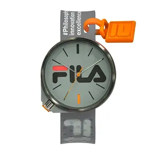 【FILA 斐樂】限量色表態系列時尚腕錶-奶奶灰/38-199-005/台灣總代理公司貨享兩年保固