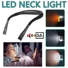 For Reading Camping in Bed Rechargeable USB LED Neck Light Book Light Crafting