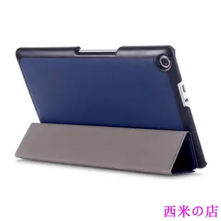 西米の店華碩 Zenpad 保護殼 一體亞克力+PU皮套Z8s ZT582保護套8寸平板翻蓋休眠