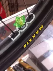 MOTOKING BMX 420 VALVE CAPS PRESTA GREEN RL,GT,SCHWINN, HARO,TREK,SE,MONGOOSE