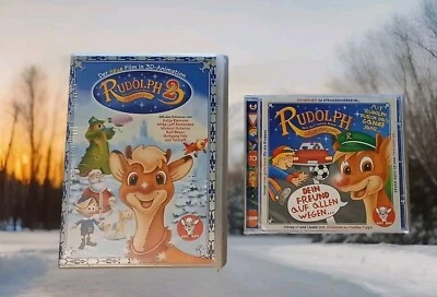 Rudolph with the Red Nose 2 DVD VARIOUS ARTISTS RUDOLPH (CD)BOTH NEW & SEALED