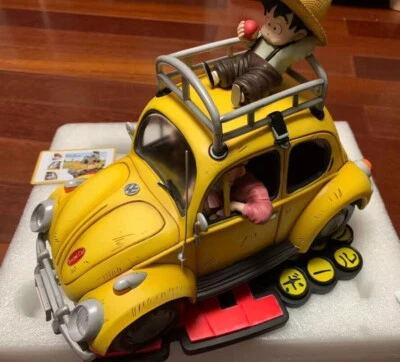 Master Roshi Goku Driving Car Resin DB Studio Dragon Ball Statue 24cm