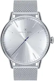 [August Berg] Serenity Simply Silver | Silver Mesh - 40mm