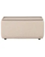 TOV Furniture Sylvie Boucle Ottoman Table