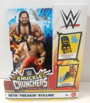 WWE Knuckle Crunchers SETH FREAKIN ROLLINS 3.5" Figure with CHAIR