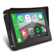 7 Inch Touch Screen Motorcycle GPS Navigator Portable CarPlay Android Auto WIFI