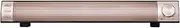 Wirel Speaker 10W Soundbar Home Theater Deep Bass Sound Bar AUX in TF Card Music Playback Hands-Free with Mic Built-in 2200mAh Battery Gold One Size