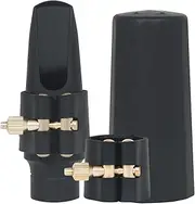 Saxophone Mouthpiece | Sax Cover Cap Protector Set of 3 | Alto Saxophone Mouthpieces Ligatures for Professional Player Or Music Enthusiast