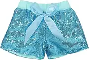 [Cilucu] Baby Girls Shorts Toddler Sequin Shorts Sparkles on Both Sides