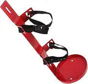 Gatuida Vehicle Mounted Fire Extinguisher Rack Heavy Duty Vehicle Bracket Universal Fire Extinguisher Holder Fire Extinguisher Bracket Fire Extinguisher Wall Bracket Fire Bracket Iron Red