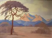Rock Canyon : J. H. Pierneef : Archival Quality Art Print