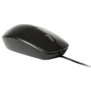 Rapoo N100 Wired Optical Ambidextrous USB Mouse - Black [N100]