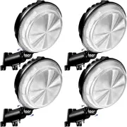 4-Pack 150W LED Barn Lights, 20000LM Dusk to Dawn, IP66 Waterproof, 6500K
