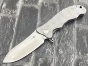Twosun Folding Knife M390 Blade Titanium Handle Outdoor Knife TS72-M390-Square