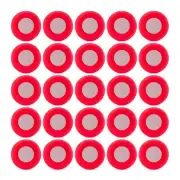 25 Red Polyurethane Glad hand Seals With Filter Screens