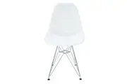 SK Designer Living | Replica Eames DSR Eiffel Chair White & Chrome