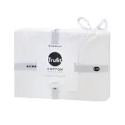 Split King Tru Fit Sheet Set White