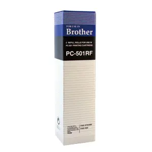 兄弟牌傳真機 專用轉寫帶 PC 501RF(2支/盒) brother FAX-575/FAX-585/FAX-595