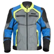 Cortech 8917-0106-05 Hyper-Tec Men's Jacket Md Black/Hi-Viz/Gun