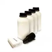 4x Europcart Powder +Chip Black for OKI C-801-DN C-801-N C-821-N