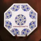 30'' Marble dining Coffee Center Table Top lapis Inlay Malachite sofa table