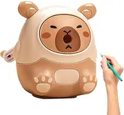 Pencil Sharpener Handheld | Manual Pencil Sharpener for Home School - Manual Spinner Crayon Cutter Supplies Stationery for Students Girls Children Home Offices Art