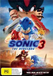 Sonic The Hedgehog 3 DVD