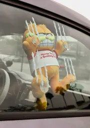 [Dolls Kill X Garfield] Trust Meow Plushie Window Clinger
