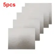 Microwave Ovens Mica Sheet Waveguide Plate Oil Pollution Baffle Parts 5PCS Pack