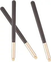 3-piece Lip Brush Set Lipstick Lip Gloss Concealer Applicators Compact Brush Kit for Women for On-the-