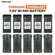 10PC PMNN4157 2100mAh Ni-MH Battery for Motorola GP328 GP338 HT750 PRO5150 Radio