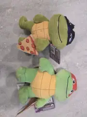 Teenage mutant turtle 2 Pack 8" Plushies