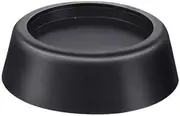 4PCS Rubber Anti Vibration Pads Washing Machine Support Furniture Feet Legs Universal Mat Dampers Stand Home SlipStop Silent Pad(Black)