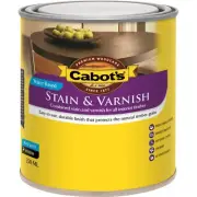 Cabot's 250ml Walnut Water Based Stain And Varnish