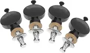 QUMIIRITY Essential Ukulele Tuning Pegs Small Round Handle for String Instruments Metal Construction Easy Adjustment